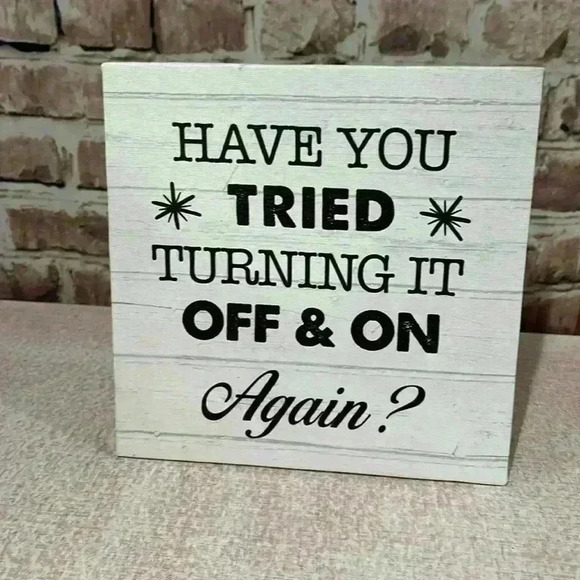 Other - Funny office sign
